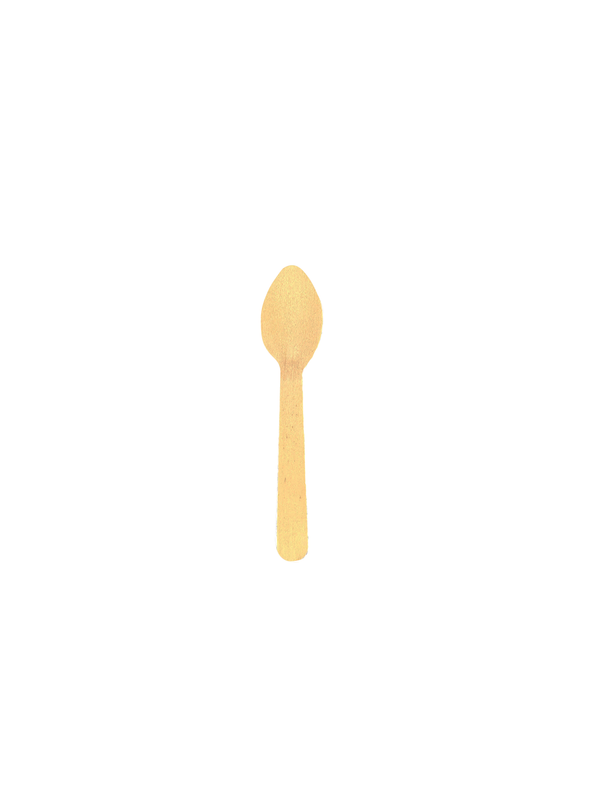 Compostable Wooden Tea Spoon - 1000pk