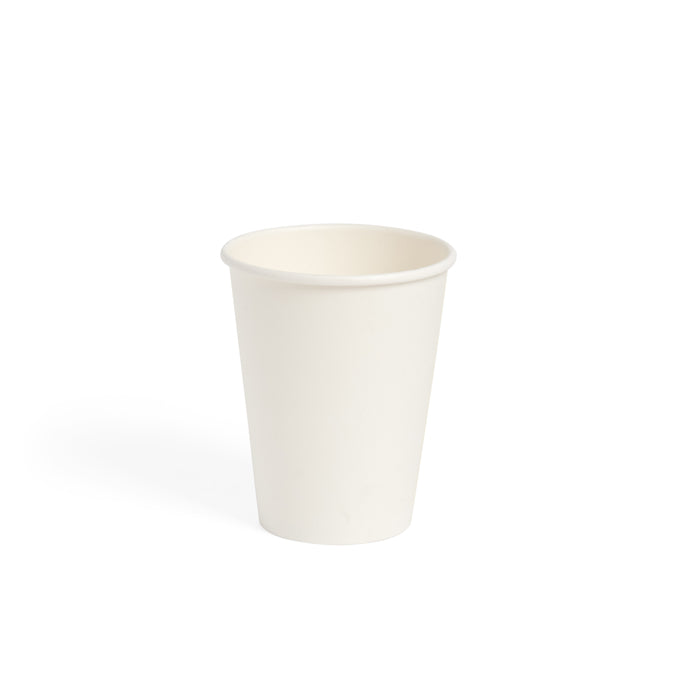 12oz Single Wall White Paper Cup - 1000pk