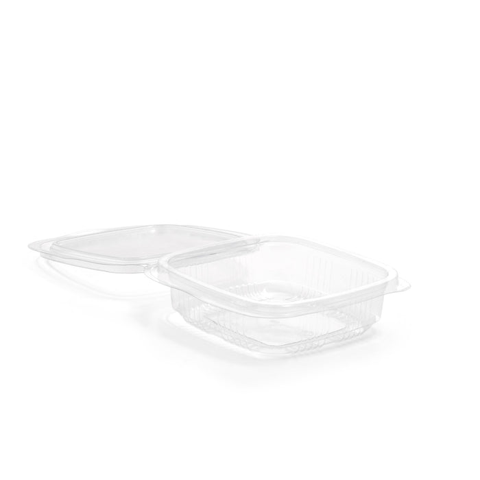 150ml Square Hinged Lid Salad Container - 500pk