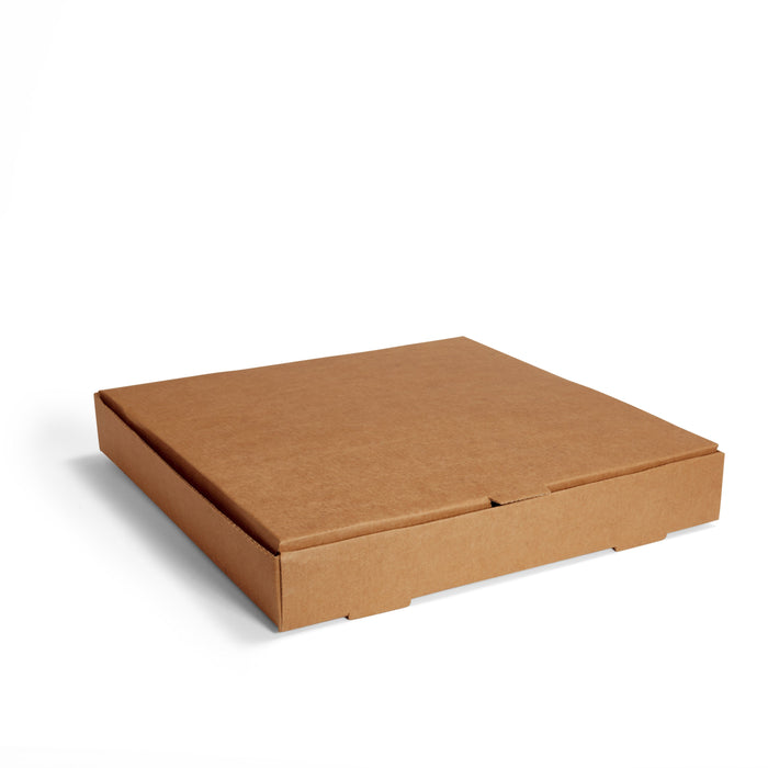 14" Kraft Corrugated Pizza Box - 50pk