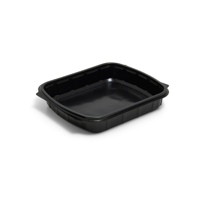1 Compartment Black Meal Box - 300pk