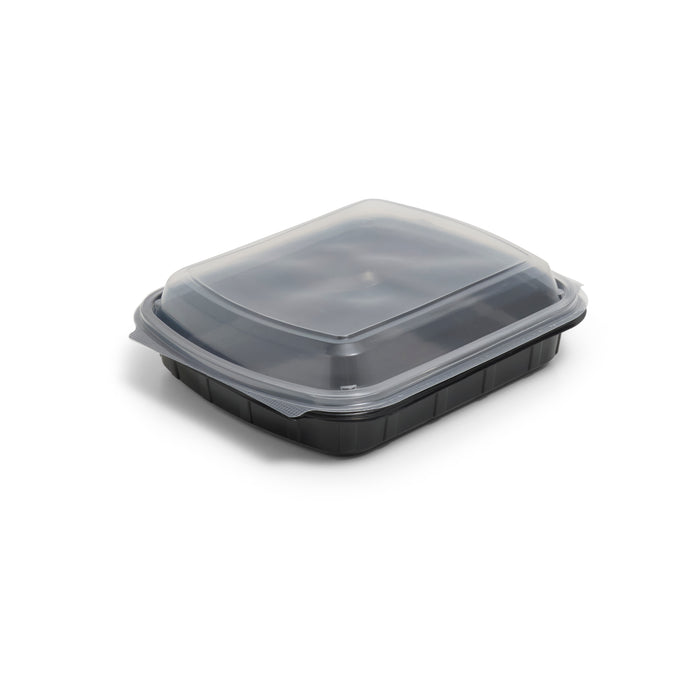 1 Compartment Black Meal Box - 300pk