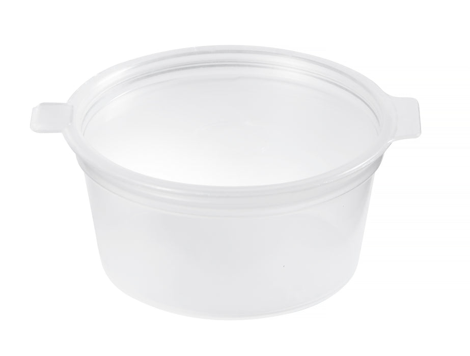 1oz Hinged Sauce Container - 1000pk