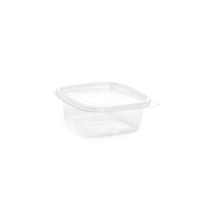 250ml Square Hinged Lid Salad Container - 500pk