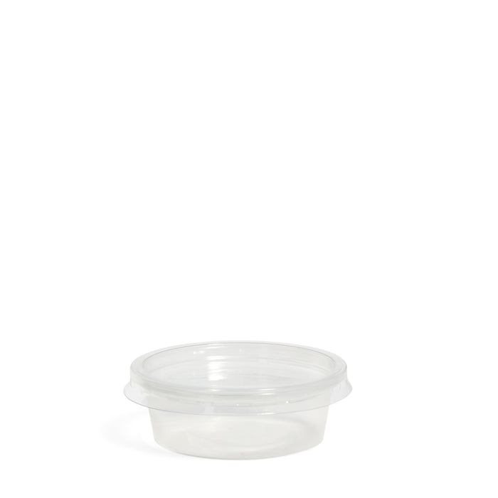 2oz RPET Sauce Pot & Lid - 1000pk