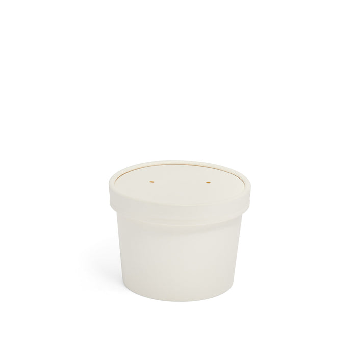 12oz White Paper Soup Container - 500pk