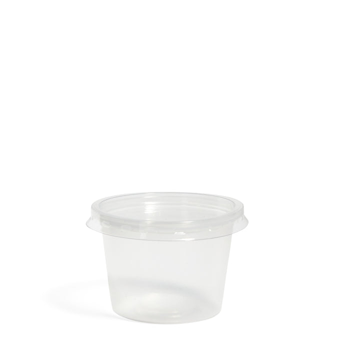 4oz RPET Sauce Pot & Lid - 1000pk