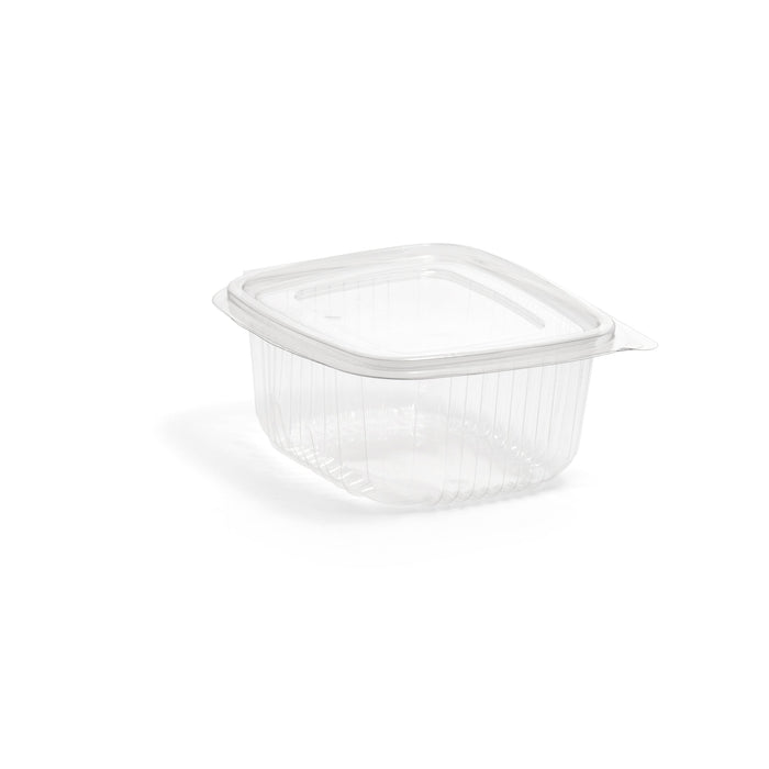 500ml Square Hinged Lid Salad Container - 500pk