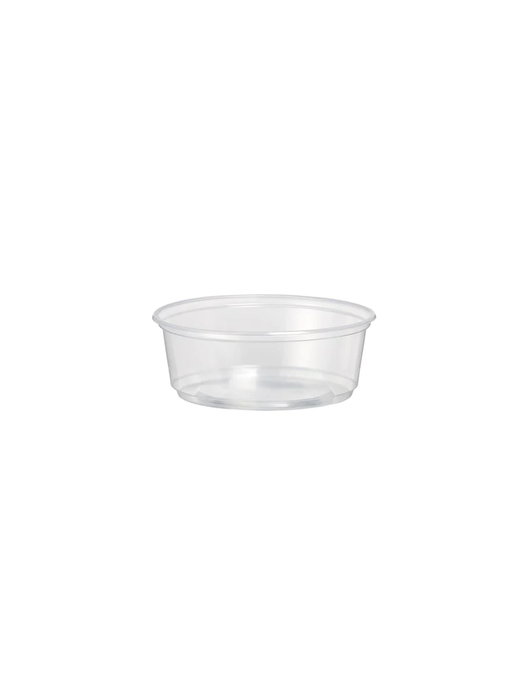 8oz Clear Plastic Deli Container - 500pk