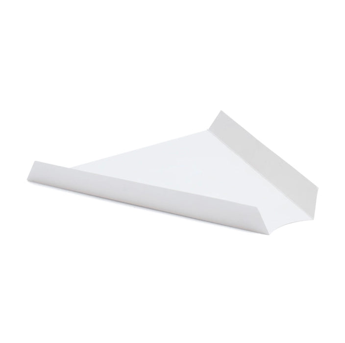 White Pizza Slice Tray - 1000pk