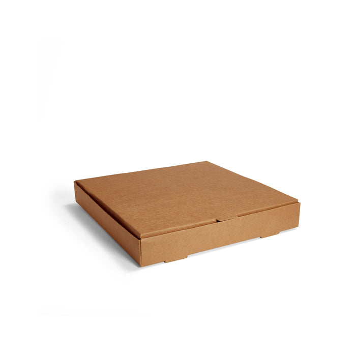 9" Kraft Corrugated Pizza Box - 100pk