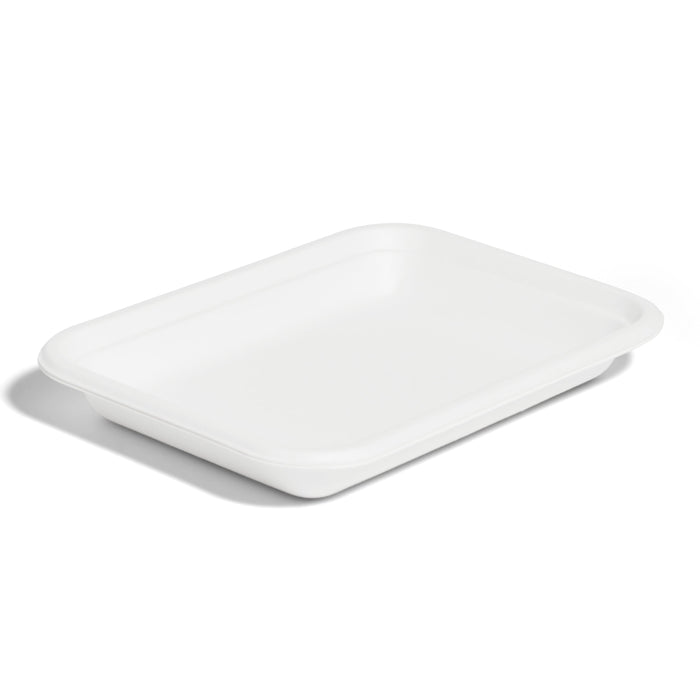 7" Bagasse Chip Tray - 1000pk