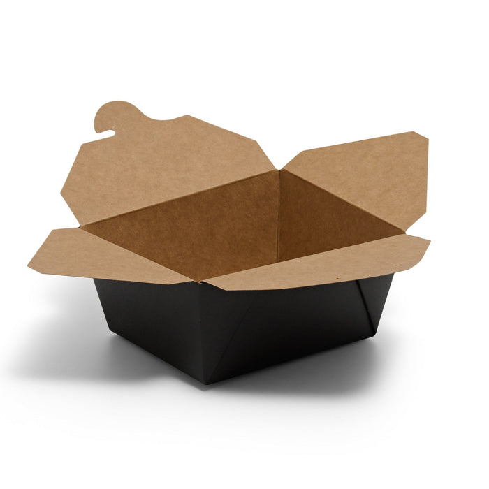 No.1 Leak Proof Black Deli Box - 450pk