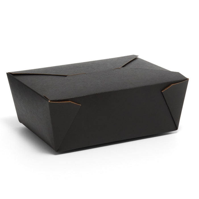 No.8 Leak Proof Black Deli Box - 300pk