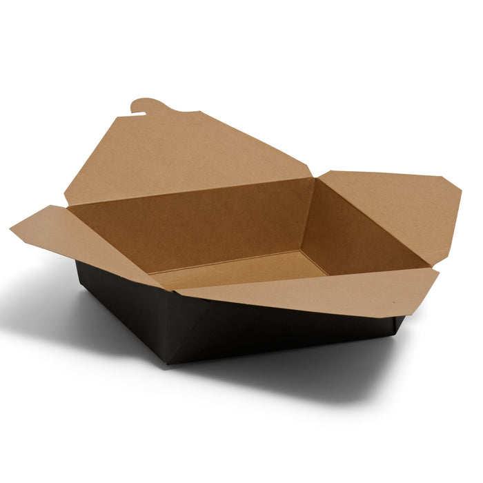 No.3 Leak Proof Black Deli Box - 180pk