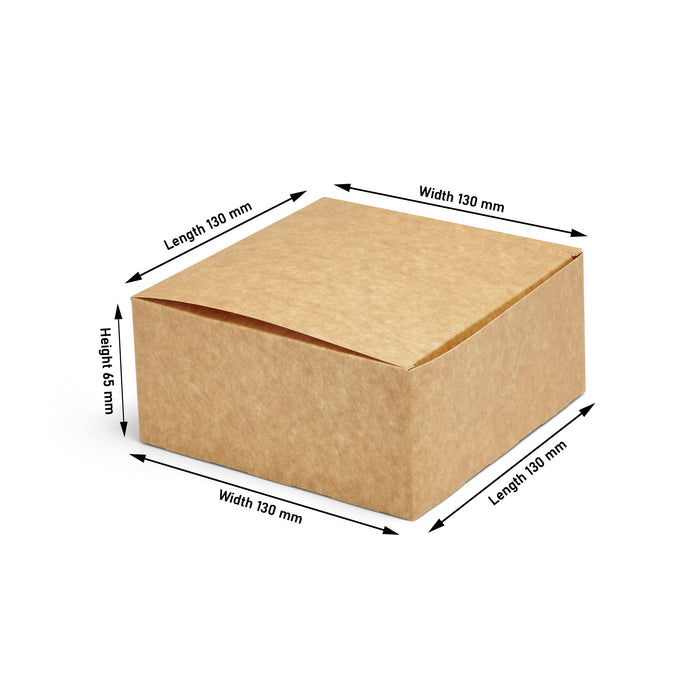 Standard Kraft Burger Box - 500pk