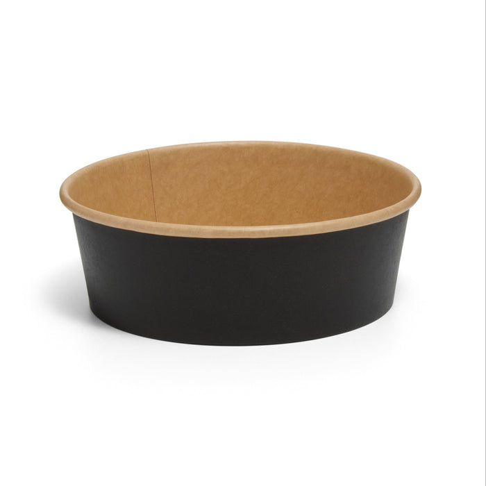 500ml Black Paper Bowl - 300pk