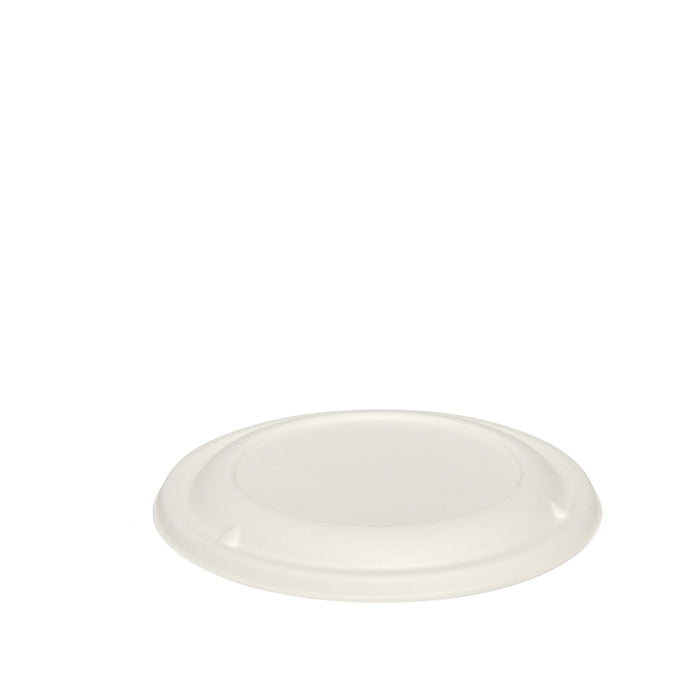 32oz (900ml) Round Bagasse Bowl Lid - 500pk