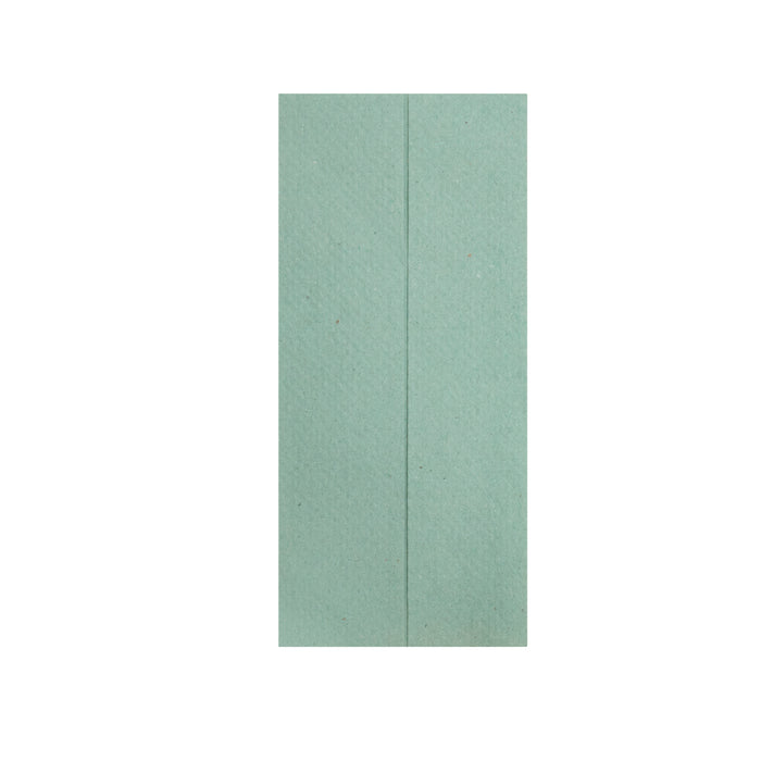 Economy C-Fold Green Hand Towels - 2400pk