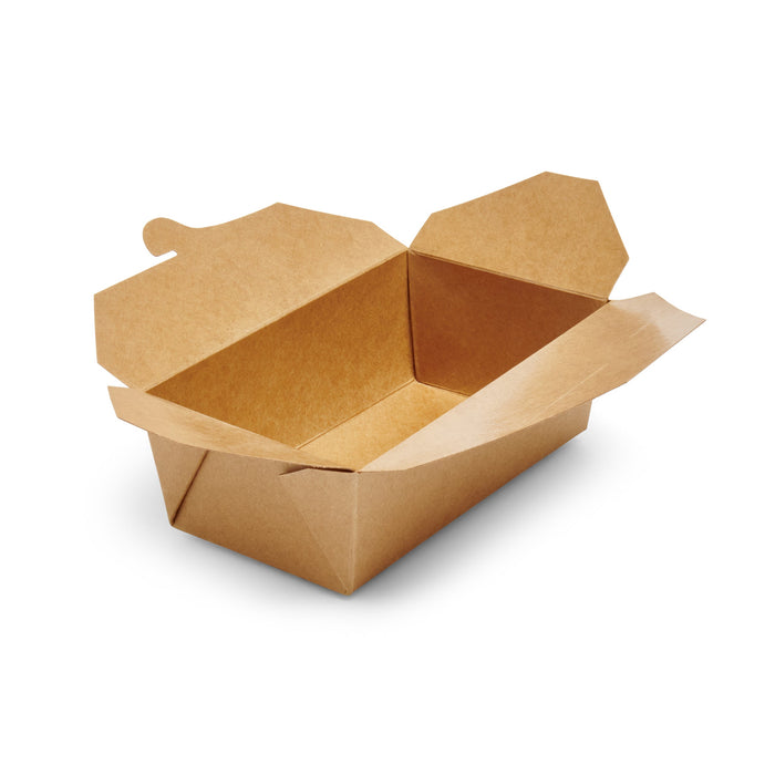 Rectangular Leak Proof Kraft Deli Box - 300pk