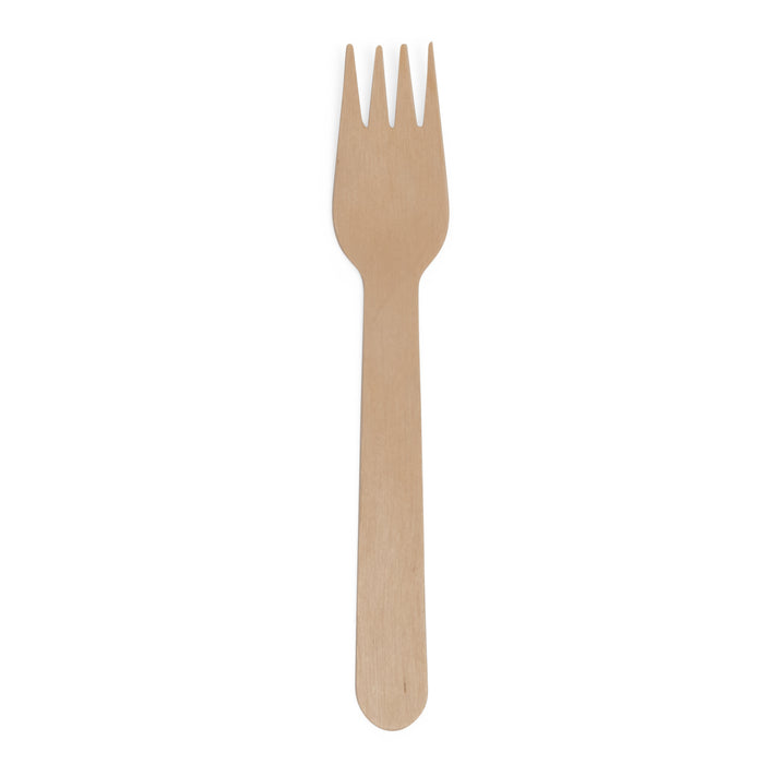 Compostable Wooden Fork - 1000pk