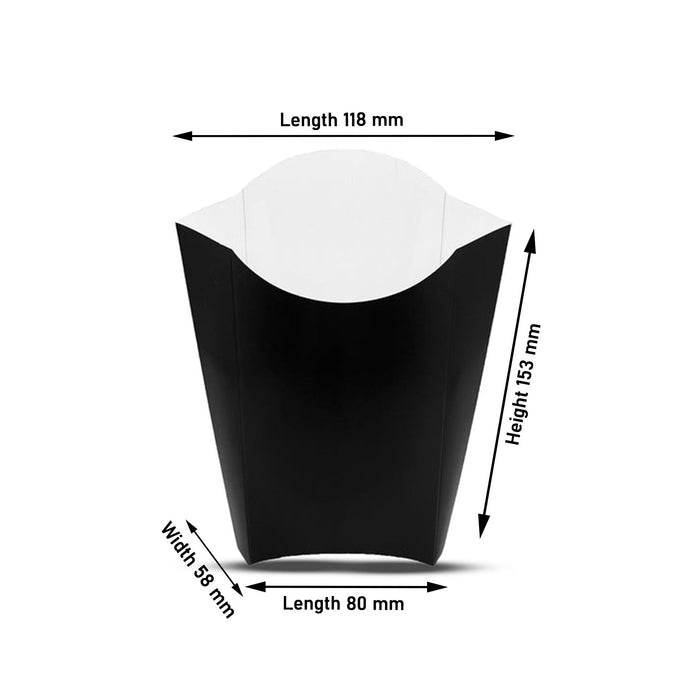 Large Black Chip Scoop - 500pk