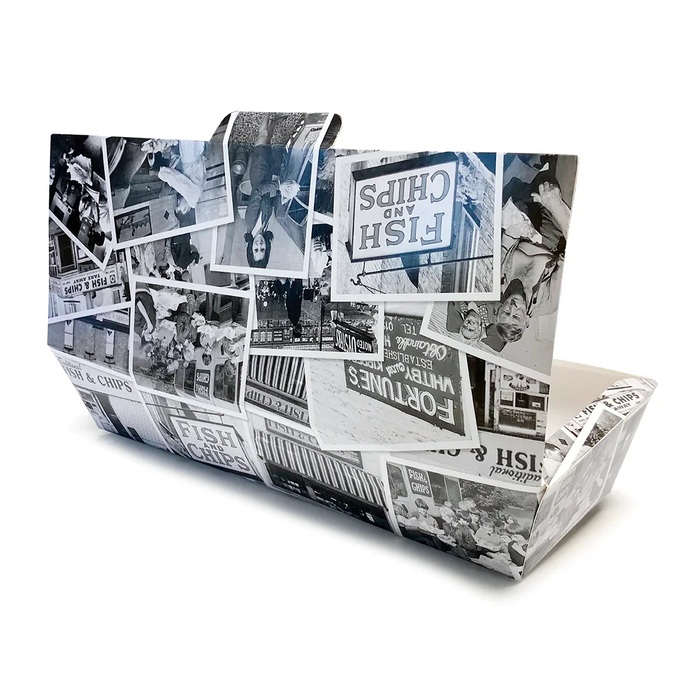 Large Newsprint Meal Box - 125pk