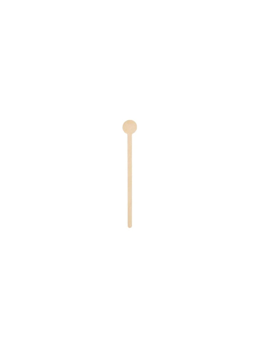 Compostable 150mm Wooden Disc Stirrers - 1000pk