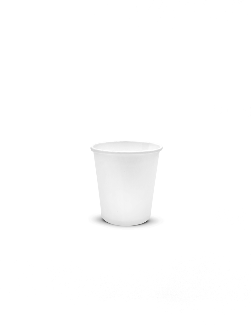 4oz Single Wall White Paper Cup - 1000pk